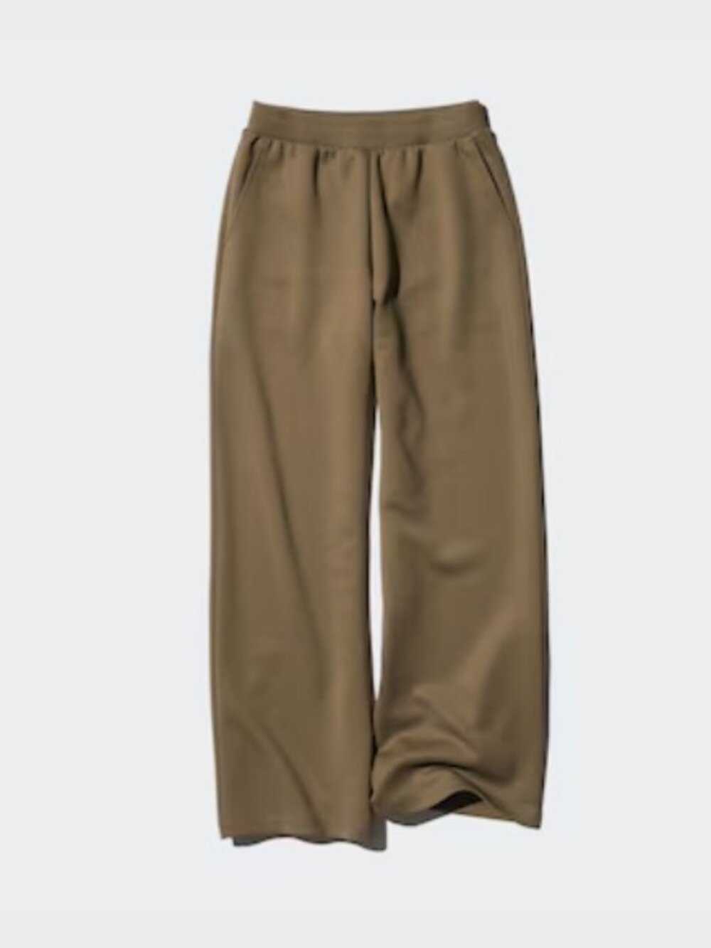 Disney x Uniqlo Women’s Wide Leg Lounge Pants - Brown - Size XS